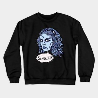 Rocky Horror Serious Janet Crewneck Sweatshirt